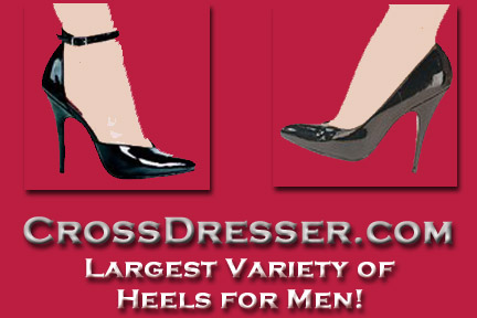 Crossdresser Com Features Fabulous New Crossdressing Heels For Men