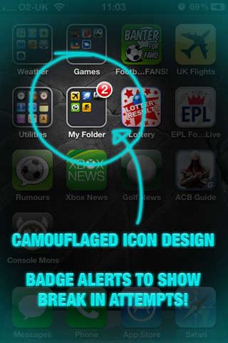 protect folder secret